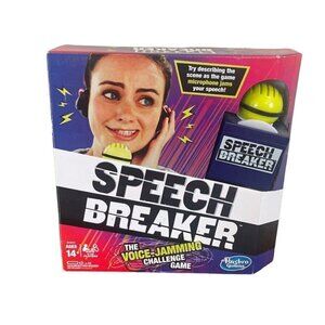 SPEECH BREAKER Voice Jamming CHALLENGE GAME 4-10 Players Age 14+ ~ Open Box